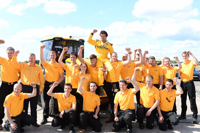 時速166.73公里！全球最快的拖拉機在JCB誕生！