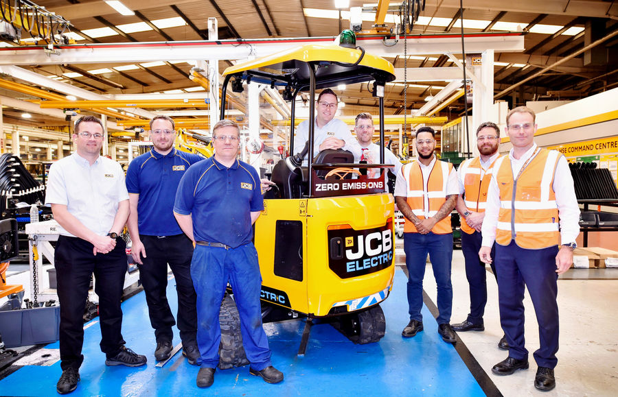 JCB純電動(dòng)微挖來了！首批50臺(tái)19電動(dòng)微挖發(fā)運(yùn)！